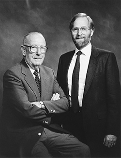 Maurice A. Donahue and Dr. Authur Eve